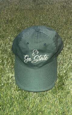 J2 Sport Michigan State Spartans Go State Green Adjustable Dad Hat